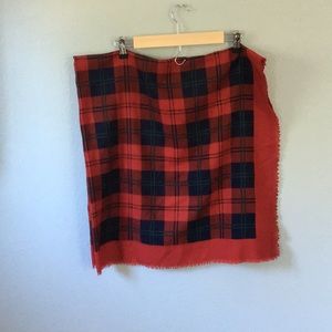 Huge Vintage Blanket Scarf